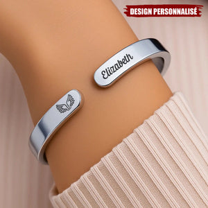 Bracelet Personnalisé – Hommage Éternel à un Être Cher