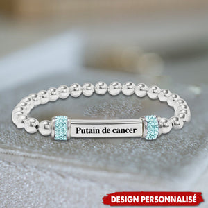 Bracelet de Force et d’Espoir – Lutte contre le Cancer de l’Ovaire