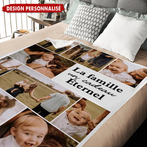 Couverture Photo Personnalisée – La Famille, un Cadeau Éternel