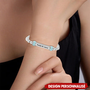 Bracelet de Force et d’Espoir – Lutte contre le Cancer de l’Ovaire
