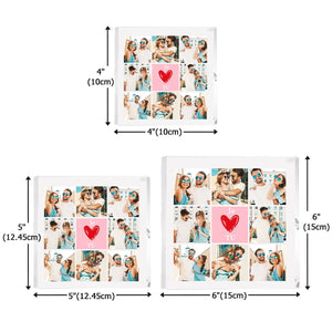 Plaque Acrylique Personnalisée avec Photos – Cadeau d'Amour Unique