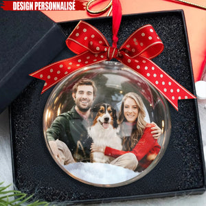 Ornement de Noël Personnalisé avec Photo - Souvenir Photo Unique