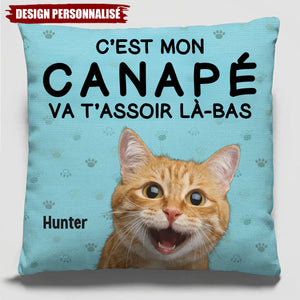 Coussin Personnalisé Chien & Chat - Cadeau pour Propriétaires et Amoureux des Animaux