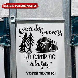 Autocollant Camping-Car Personnalisé – Créez des Souvenirs à Chaque Escapade