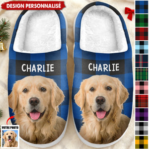 Chaussons Douillets Personnalisés avec Photo - Cadeau Douillet et Unique
