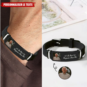 Bracelet Souvenir Personnalisé avec Photo – Je Suis Toujours Avec Toi