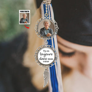 Médaillon Personnalisé de Remise de Diplôme – Toujours à Tes Côtés