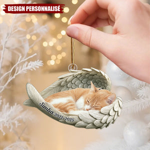 Décoration Commémorative Personnalisée – Ange Gardien pour Animal de Compagnie