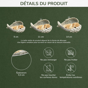 Décoration Commémorative Personnalisée – Ange Gardien pour Animal de Compagnie
