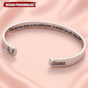 Bracelet Personnalisé – Hommage Éternel à un Être Cher