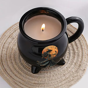 Mug Chaudron Sorcière Personnalisé – Cadeau Magique d’Halloween