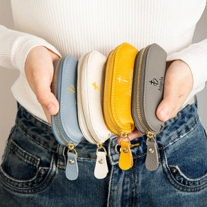 Porte-monnaie Mini Personnalisé en Cuir PU – Cadeau pour les Chrétiens