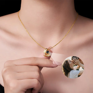 Collier Cœur Personnalisé avec Photo - Cadeau Émotionnel et Élégant