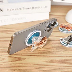 Support de Téléphone Personnalisé avec Portrait de Chien - Cadeau Unique pour Amoureux des Animaux