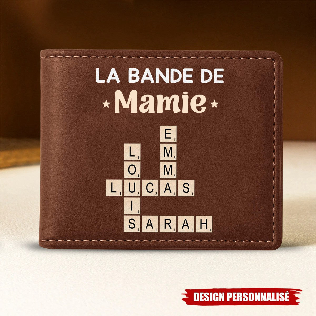 Portefeuille Personnalisé – La Bande de Papa