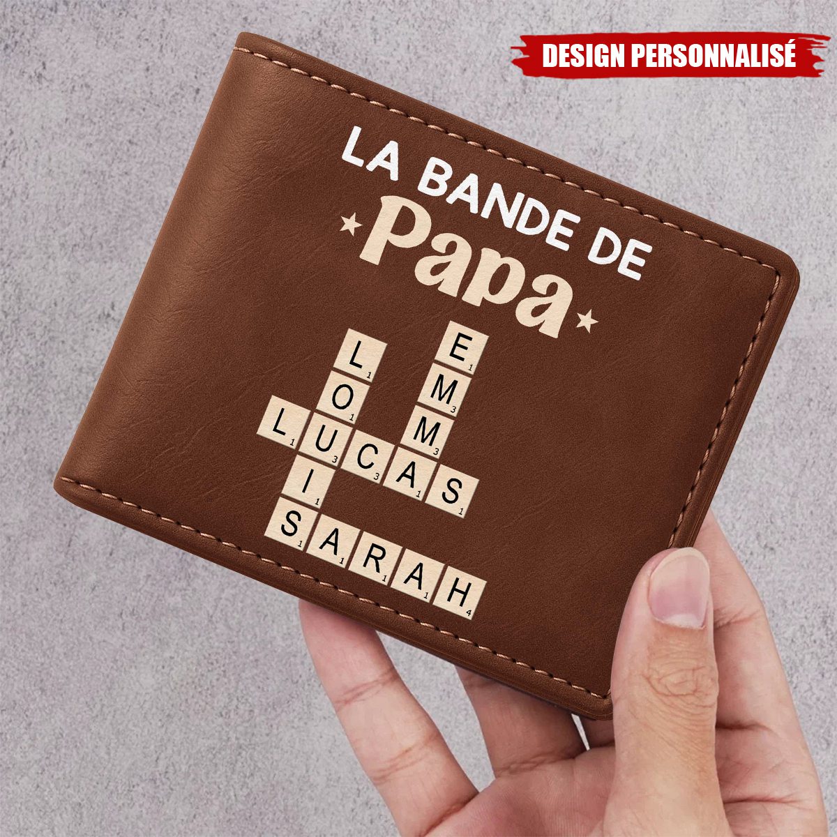 Portefeuille Personnalisé – La Bande de Papa