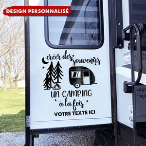 Autocollant Camping-Car Personnalisé – Créez des Souvenirs à Chaque Escapade