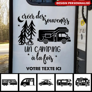 Autocollant Camping-Car Personnalisé – Créez des Souvenirs à Chaque Escapade