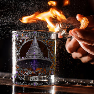 Verre à Whisky Personnalisé  – Chapeau de Sorcière Magique