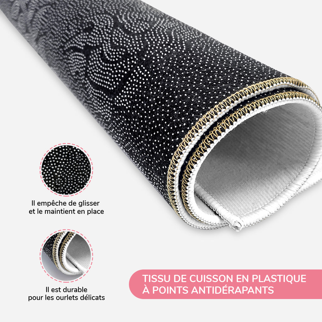 Tapis de Bienvenue Personnalisé – Famille & Animaux, Cadeau Unique pour la Maison
